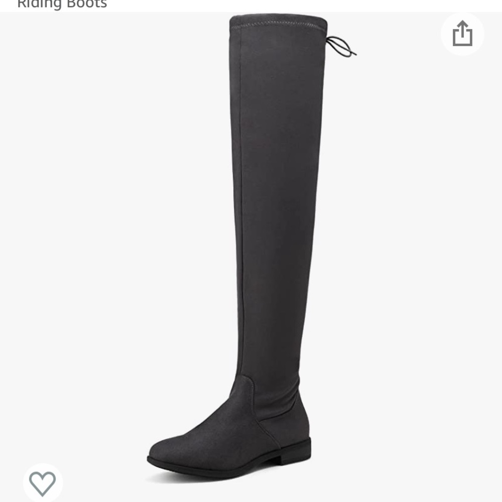 Brand new suede over the knee boots Sz 9.5